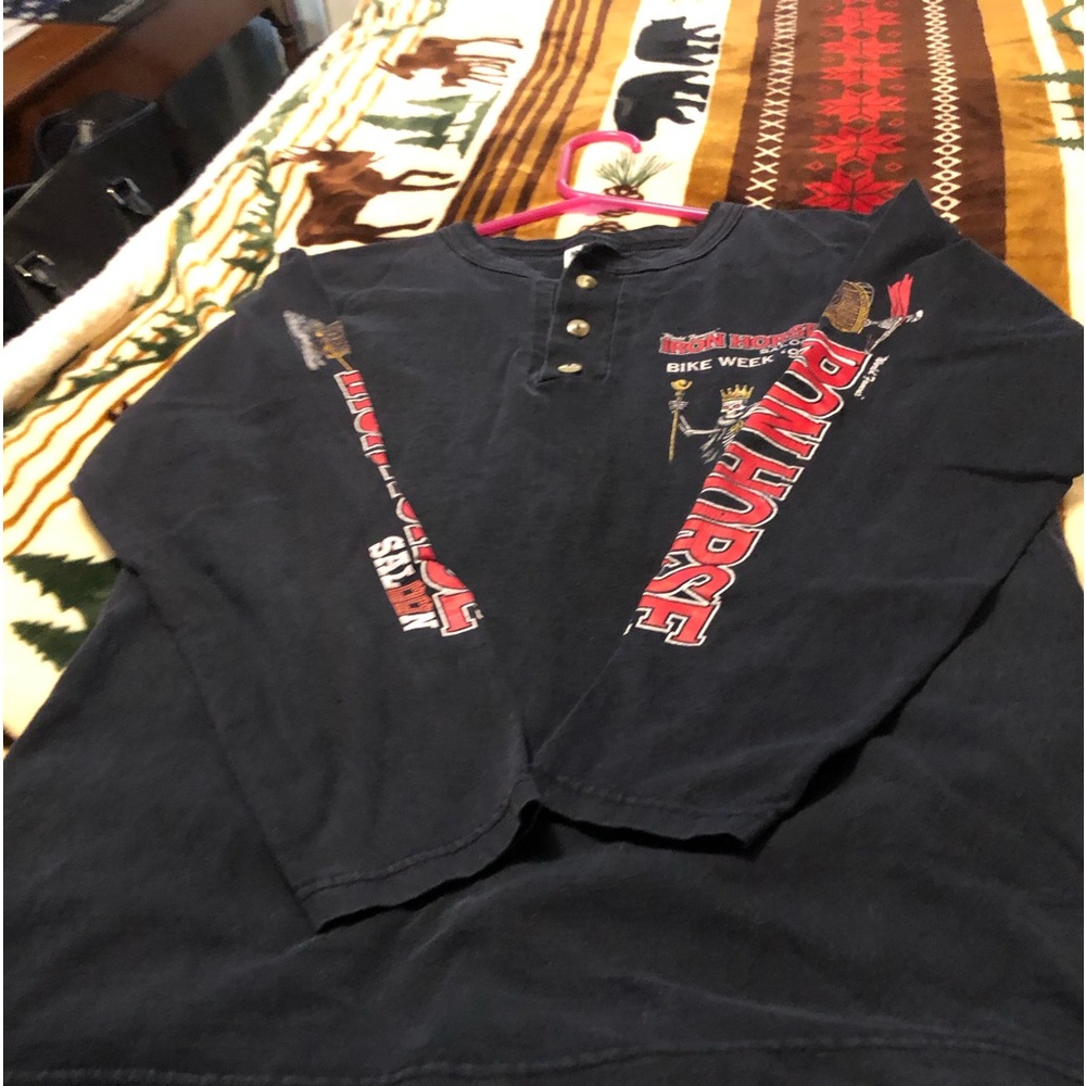 EUC VTG 1997 Iron Horse Saloon Bike Week T-Shirt - Picture 2 of 7